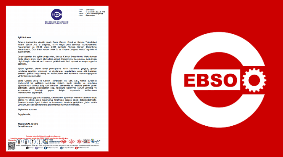 EBSO referans mektubu